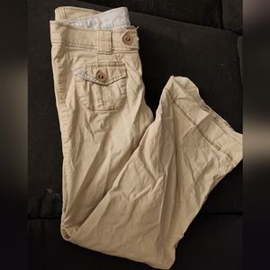 Nori Flared Khaki Pants